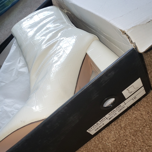 White Booties - Picture 4 of 4